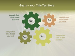 Transport Technology Race PowerPoint Template
