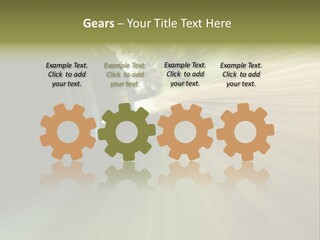 Transport Technology Race PowerPoint Template