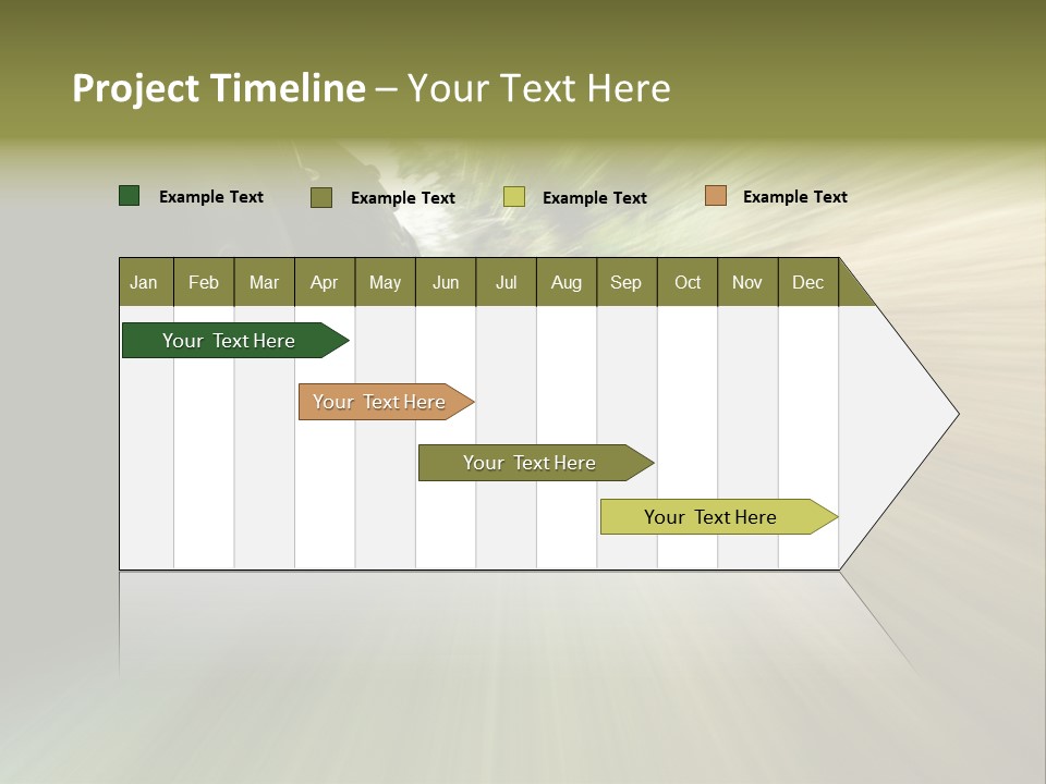 Transport Technology Race PowerPoint Template