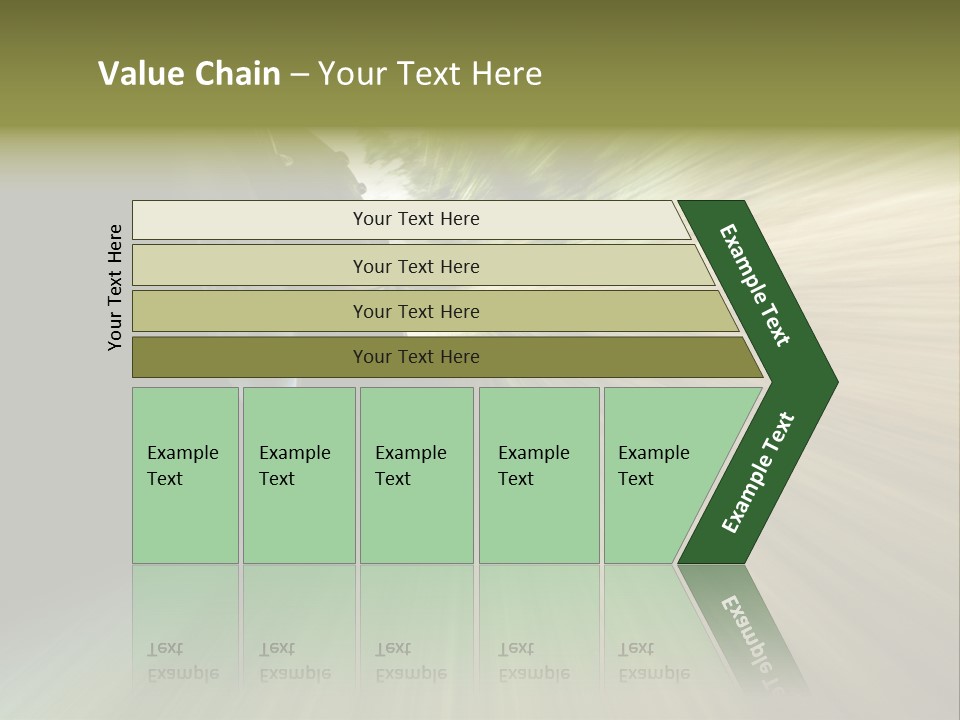 Transport Technology Race PowerPoint Template