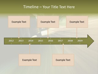 Transport Technology Race PowerPoint Template