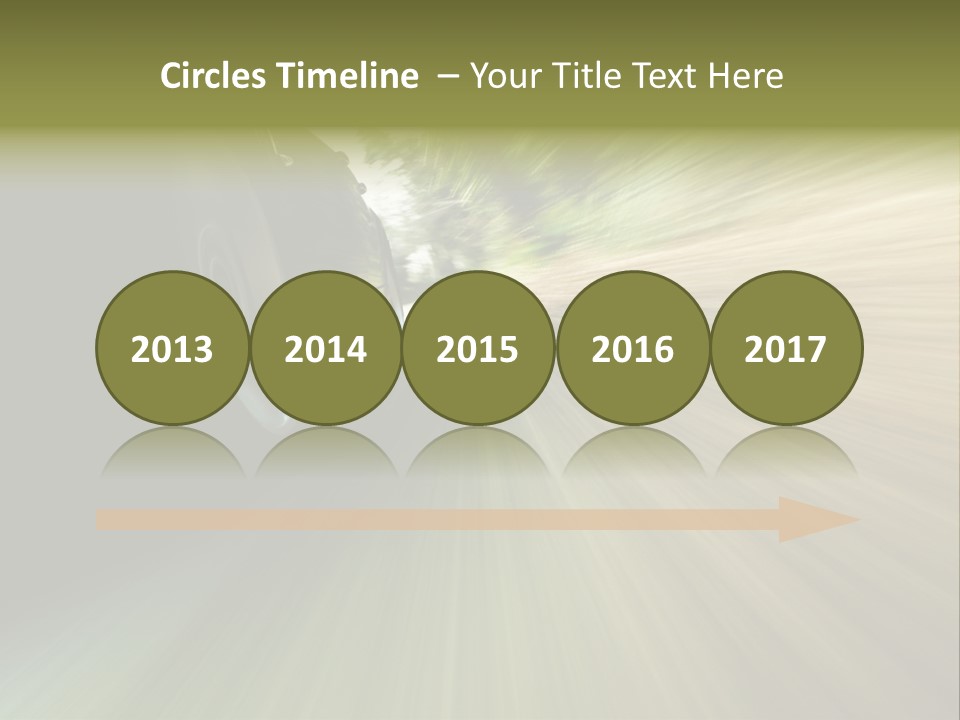 Transport Technology Race PowerPoint Template