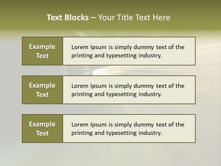 Transport Technology Race PowerPoint Template