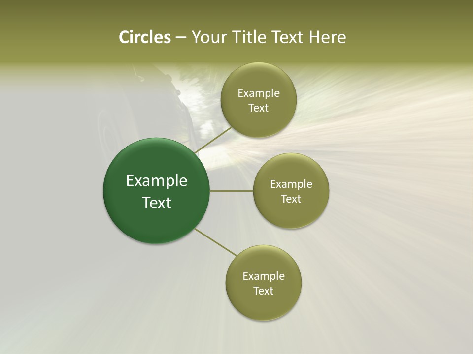 Transport Technology Race PowerPoint Template