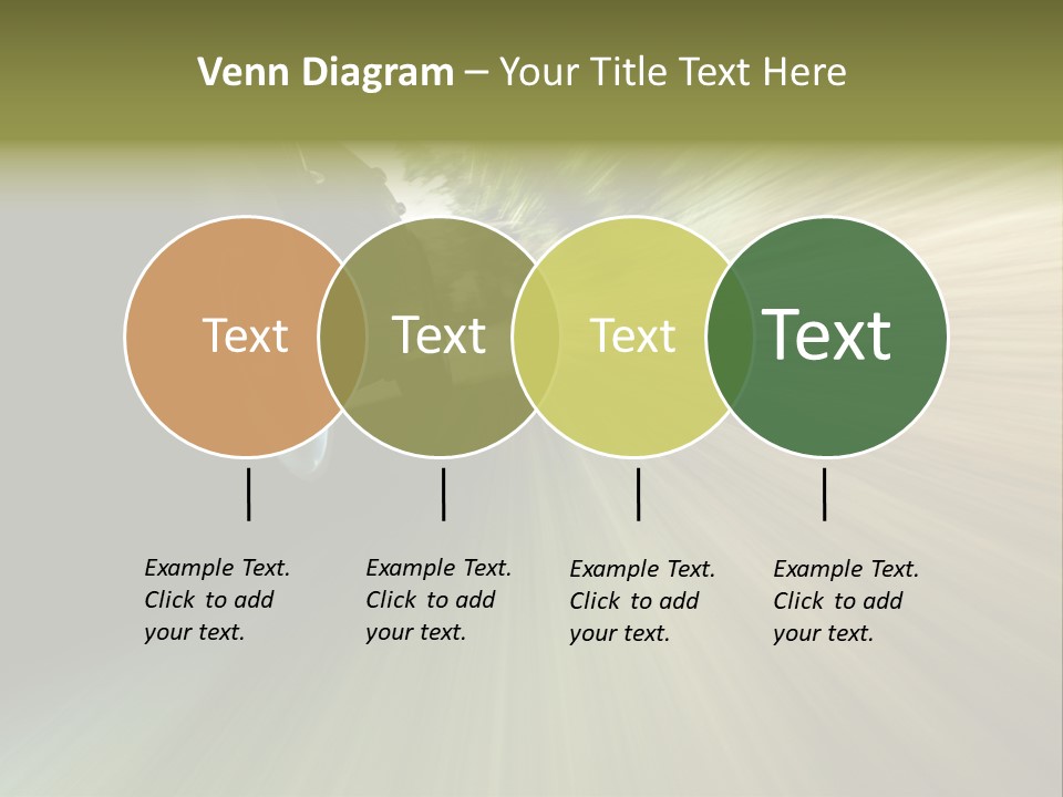Transport Technology Race PowerPoint Template