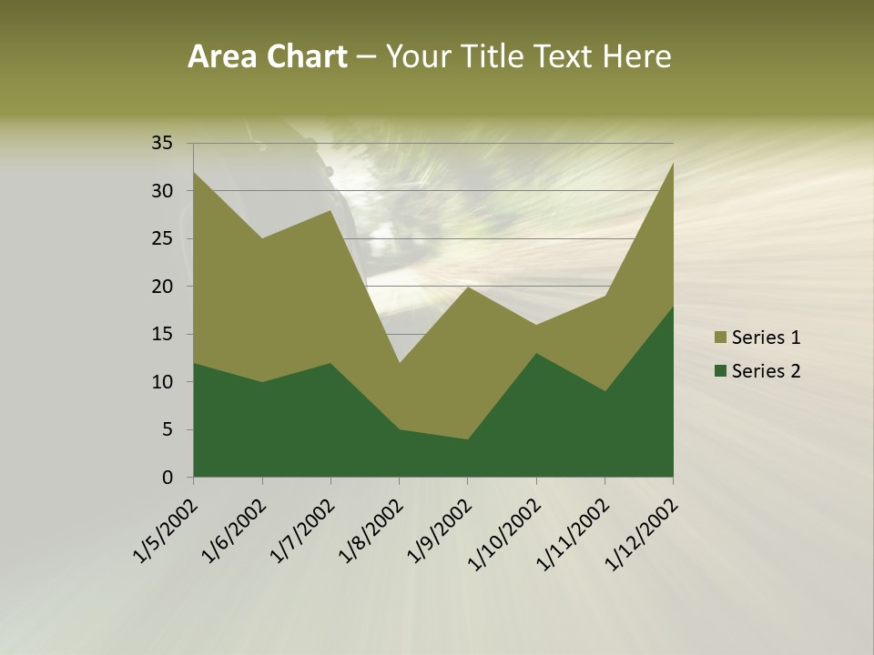 Transport Technology Race PowerPoint Template