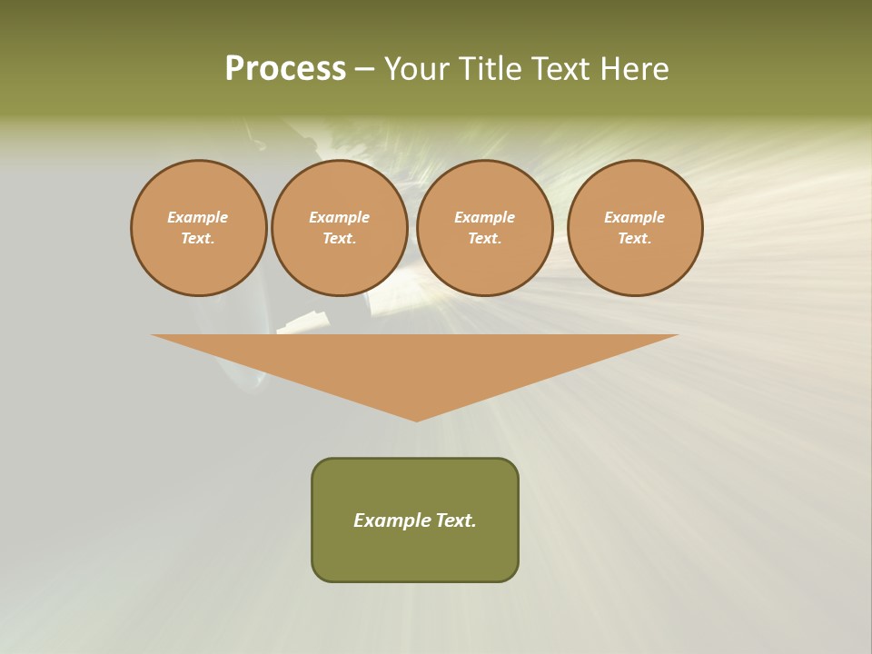 Transport Technology Race PowerPoint Template