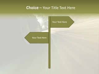 Transport Technology Race PowerPoint Template