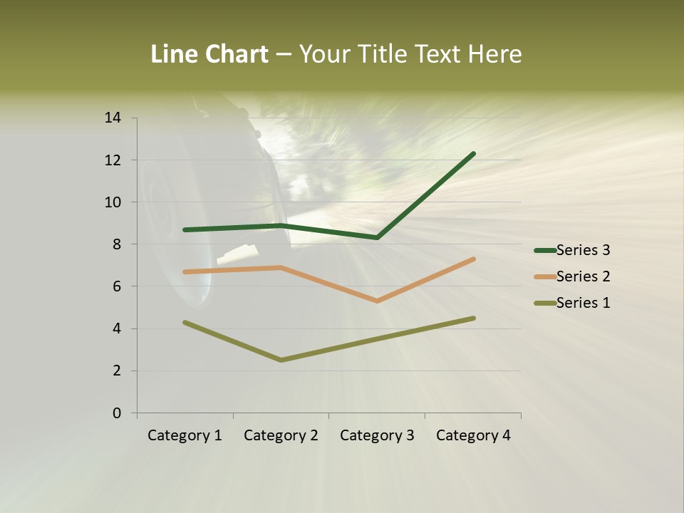 Transport Technology Race PowerPoint Template
