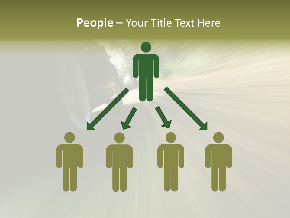 Transport Technology Race PowerPoint Template