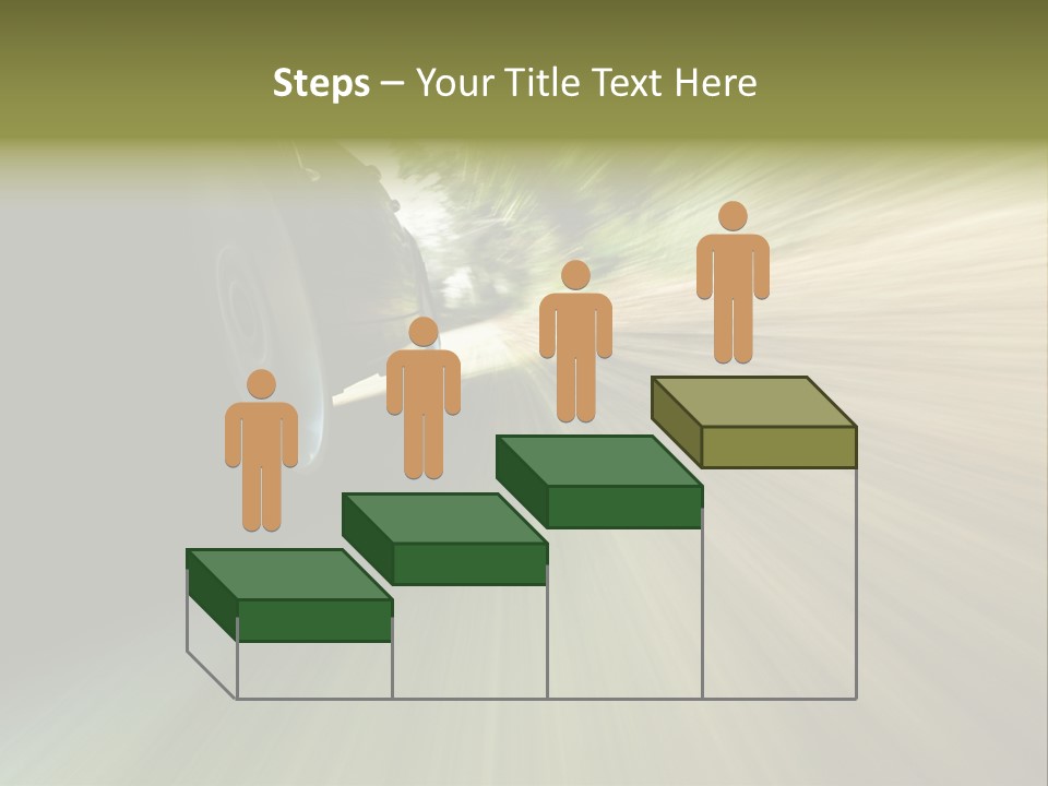 Transport Technology Race PowerPoint Template