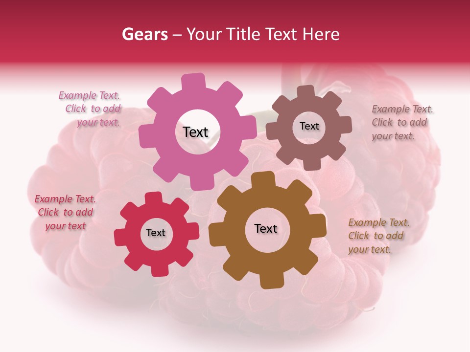 Vegetarian Nutrition Season PowerPoint Template