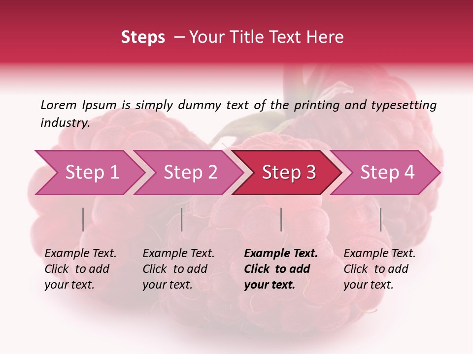 Vegetarian Nutrition Season PowerPoint Template