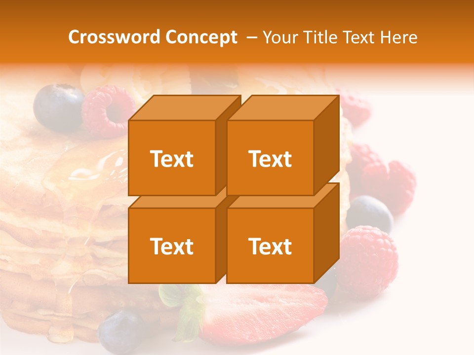 Close Honey French PowerPoint Template