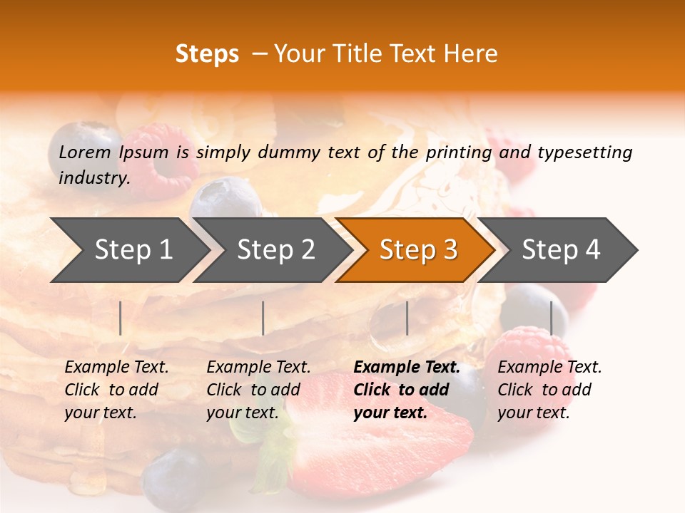 Close Honey French PowerPoint Template