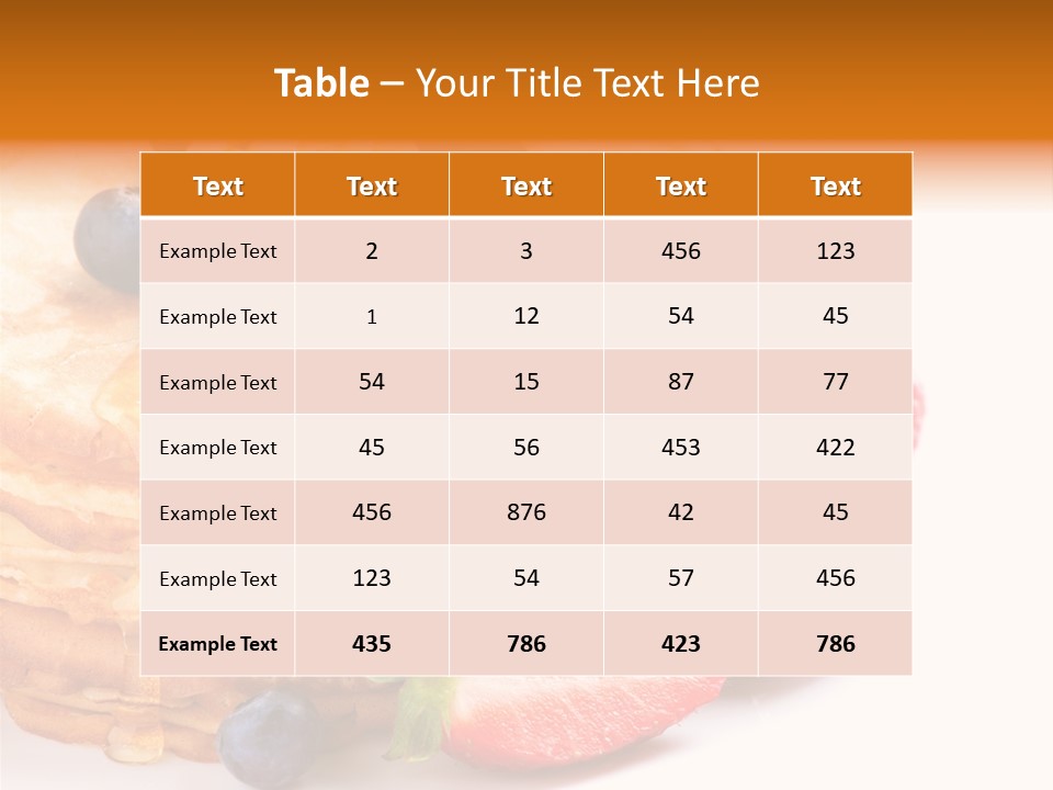 Close Honey French PowerPoint Template