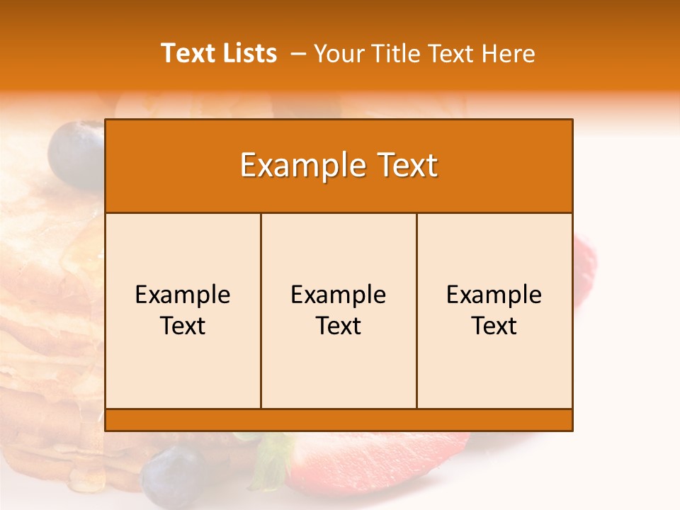 Close Honey French PowerPoint Template