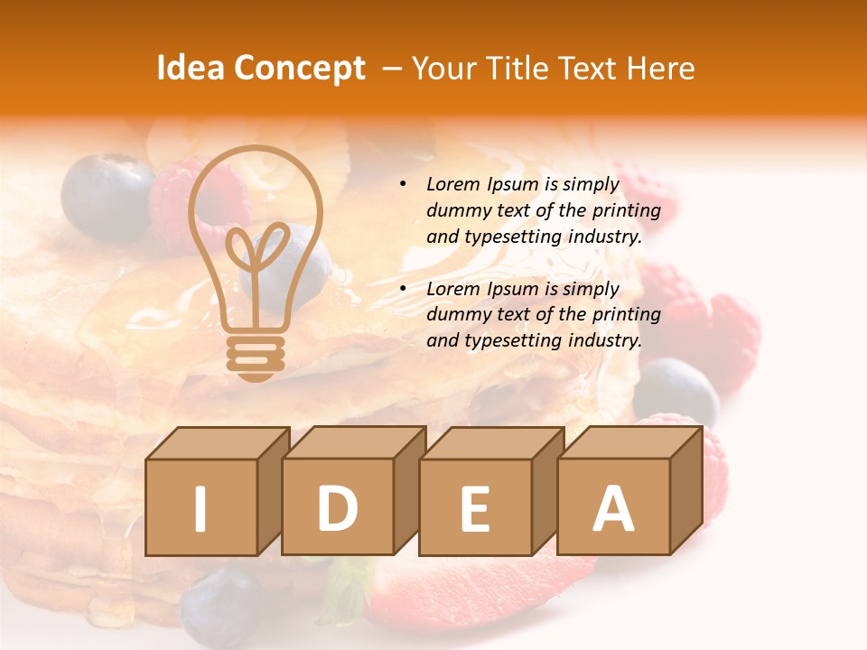 Close Honey French PowerPoint Template