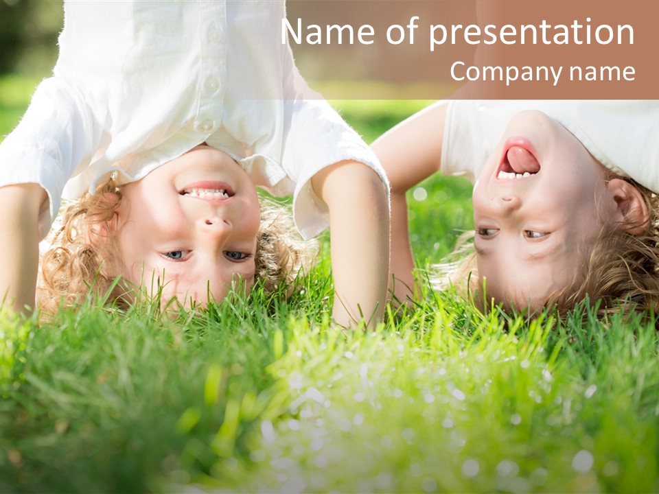 Concept Background Baby PowerPoint Template