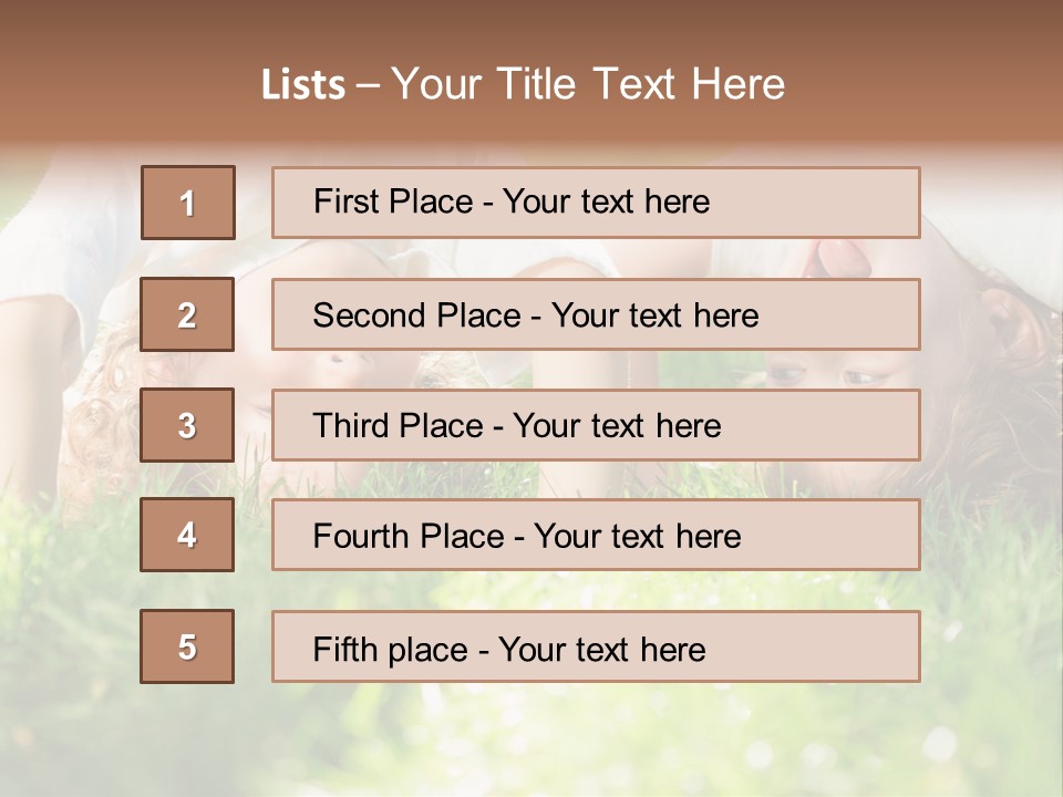 Concept Background Baby PowerPoint Template