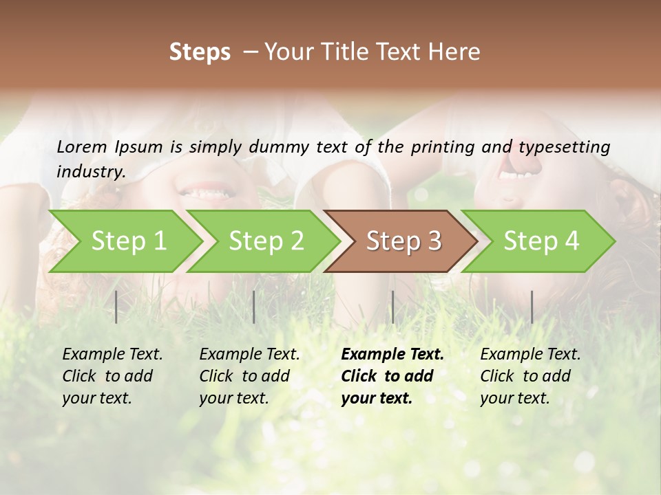 Concept Background Baby PowerPoint Template