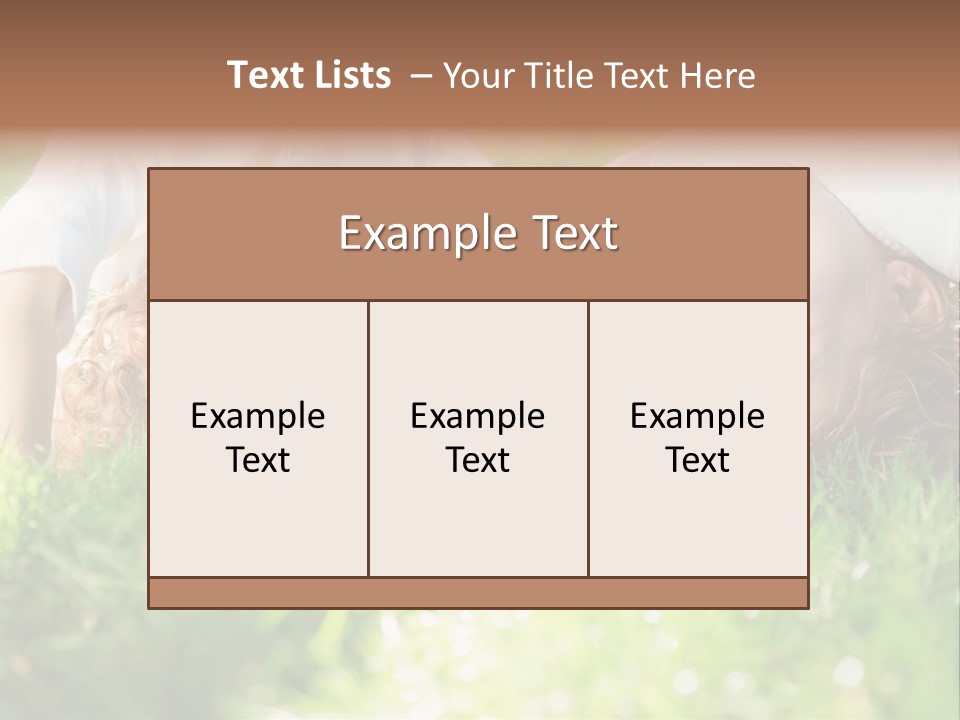 Concept Background Baby PowerPoint Template