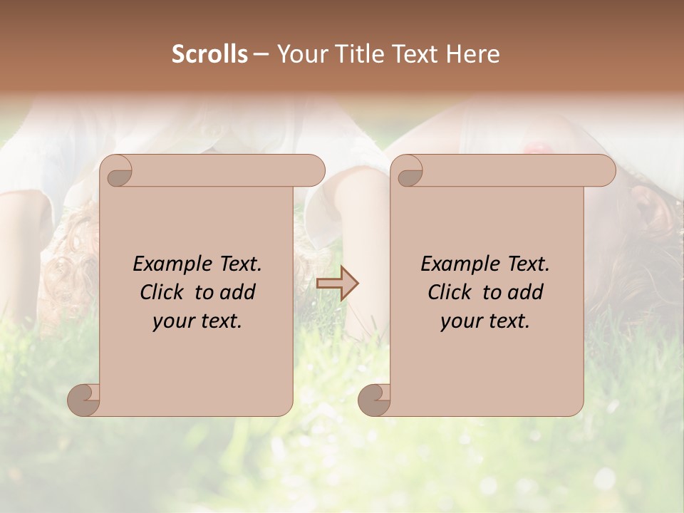 Concept Background Baby PowerPoint Template