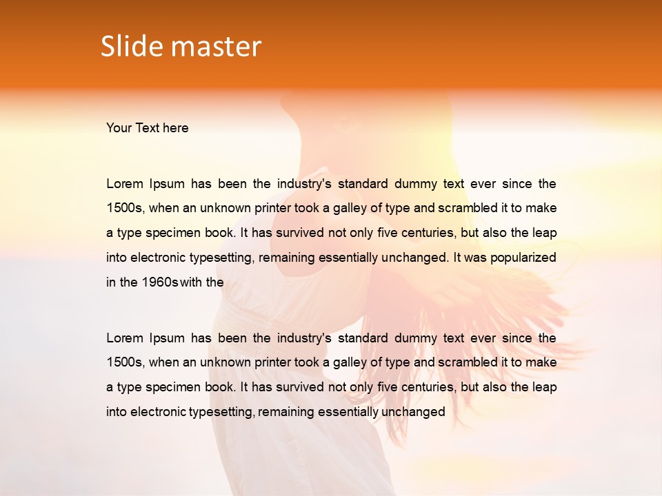 Summer Autumn Nature PowerPoint Template