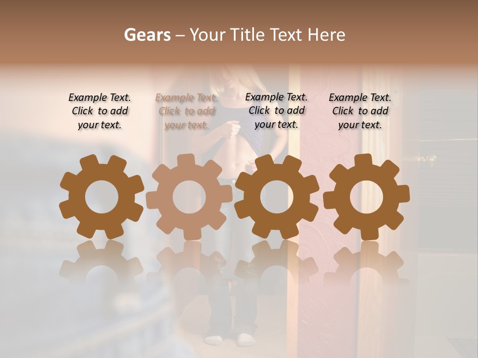 Beauty Unhealthy Obesity PowerPoint Template