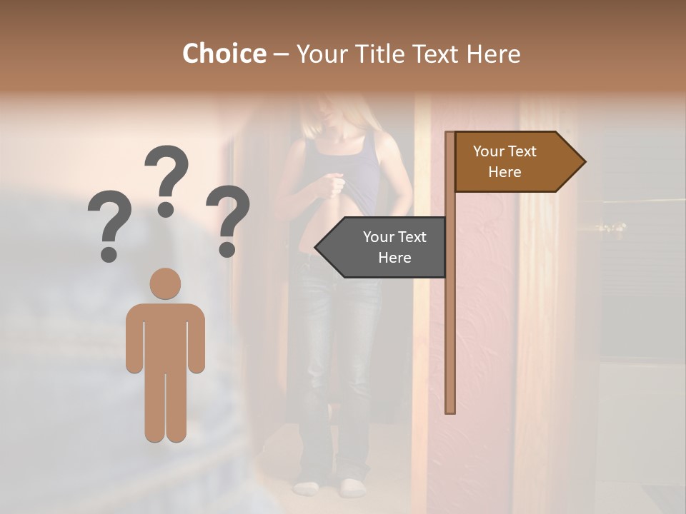 Beauty Unhealthy Obesity PowerPoint Template