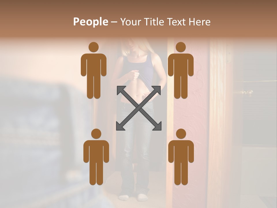 Beauty Unhealthy Obesity PowerPoint Template