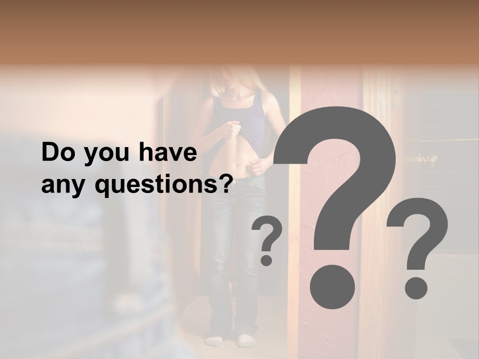 Beauty Unhealthy Obesity PowerPoint Template