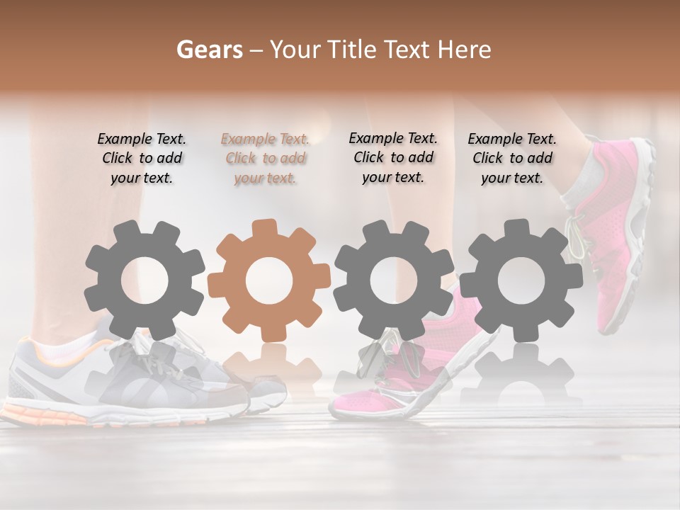 Run Male Dating PowerPoint Template