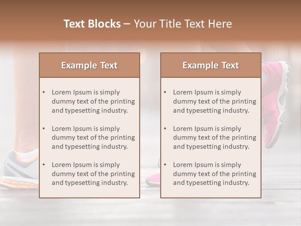 Run Male Dating PowerPoint Template