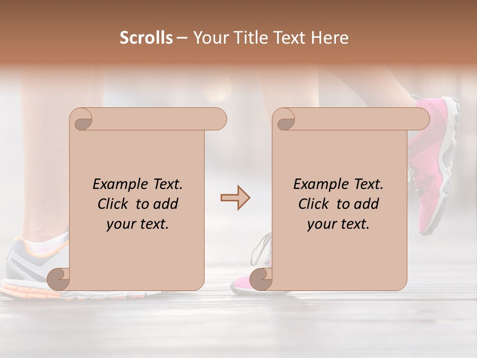 Run Male Dating PowerPoint Template
