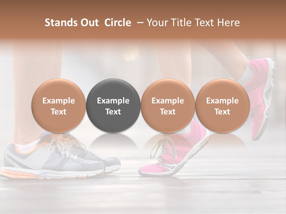 Run Male Dating PowerPoint Template