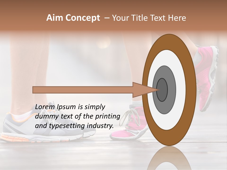 Run Male Dating PowerPoint Template