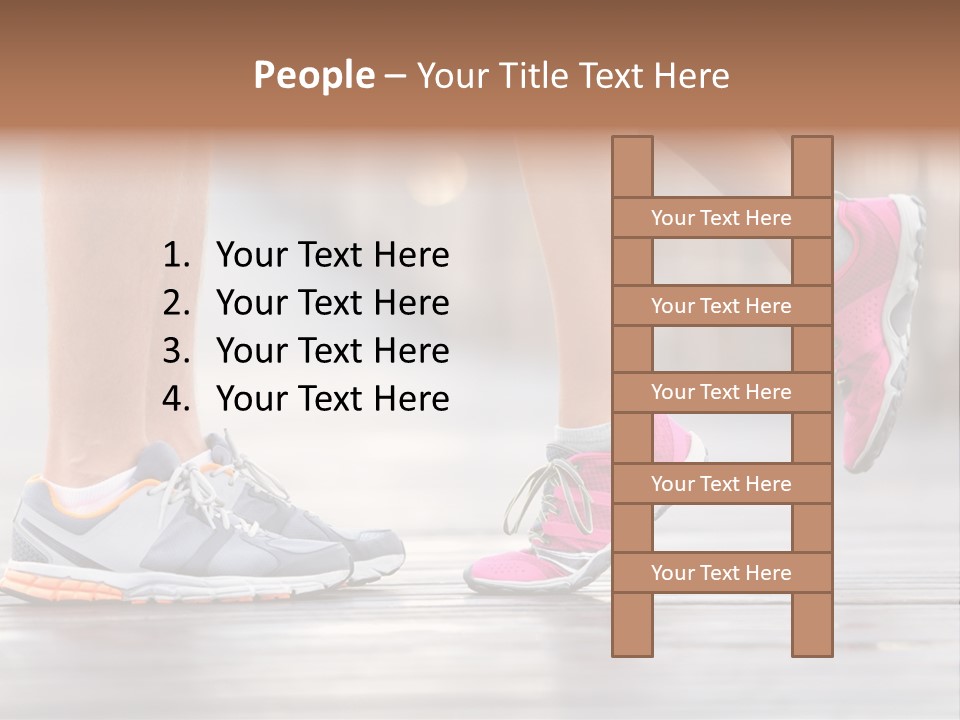 Run Male Dating PowerPoint Template