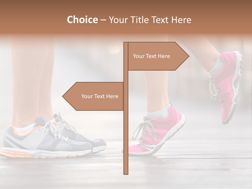 Run Male Dating PowerPoint Template