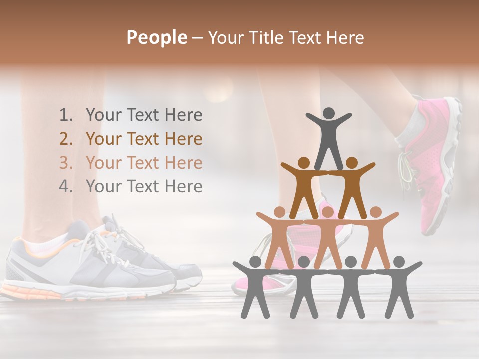 Run Male Dating PowerPoint Template