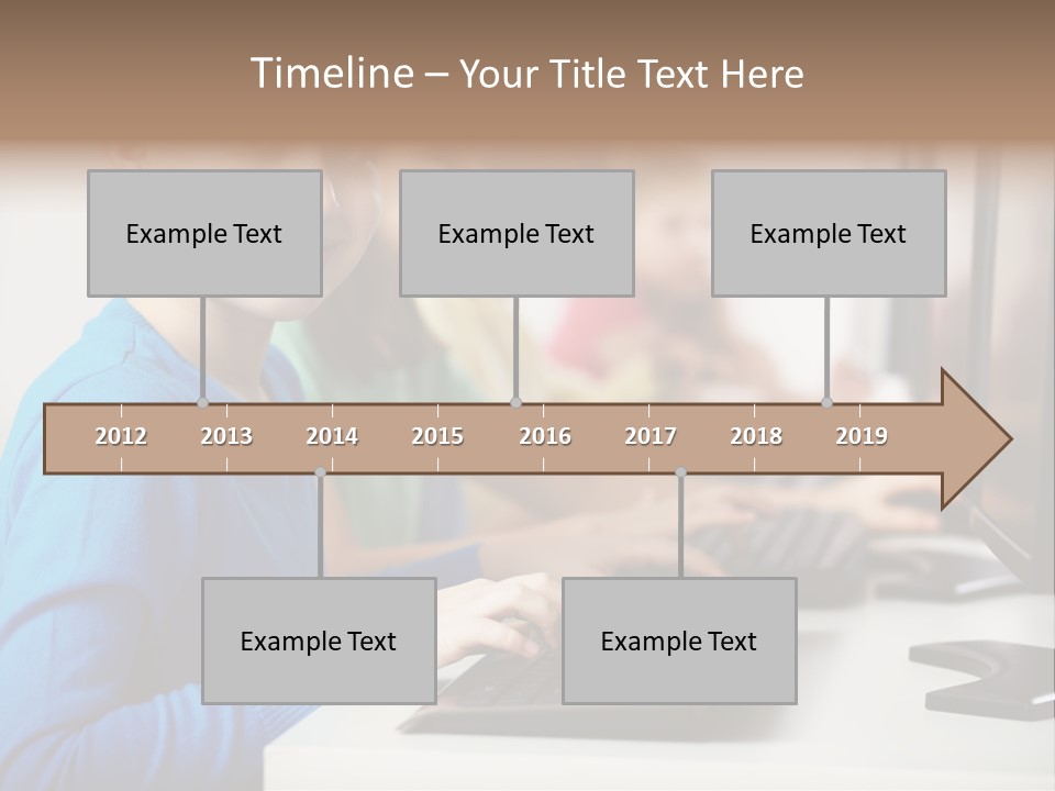 Cute Person Boy PowerPoint Template