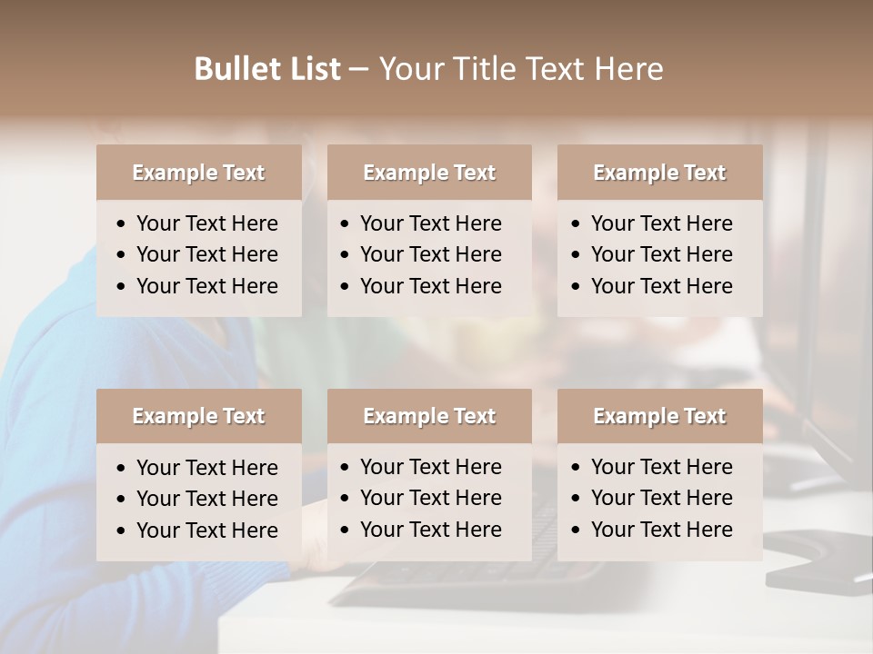 Cute Person Boy PowerPoint Template