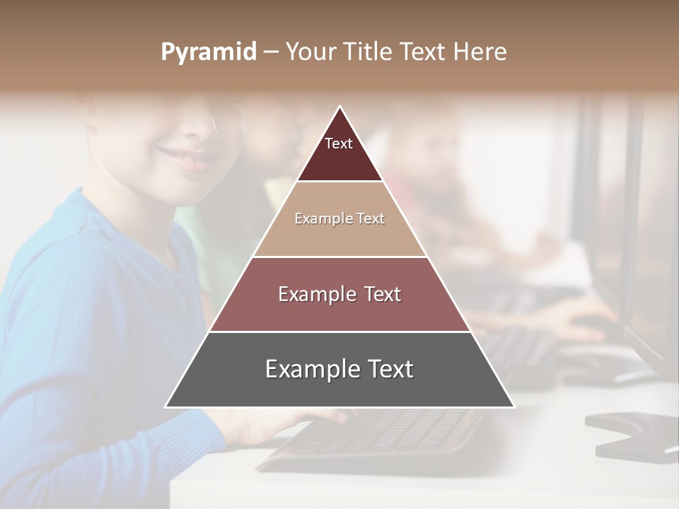 Cute Person Boy PowerPoint Template