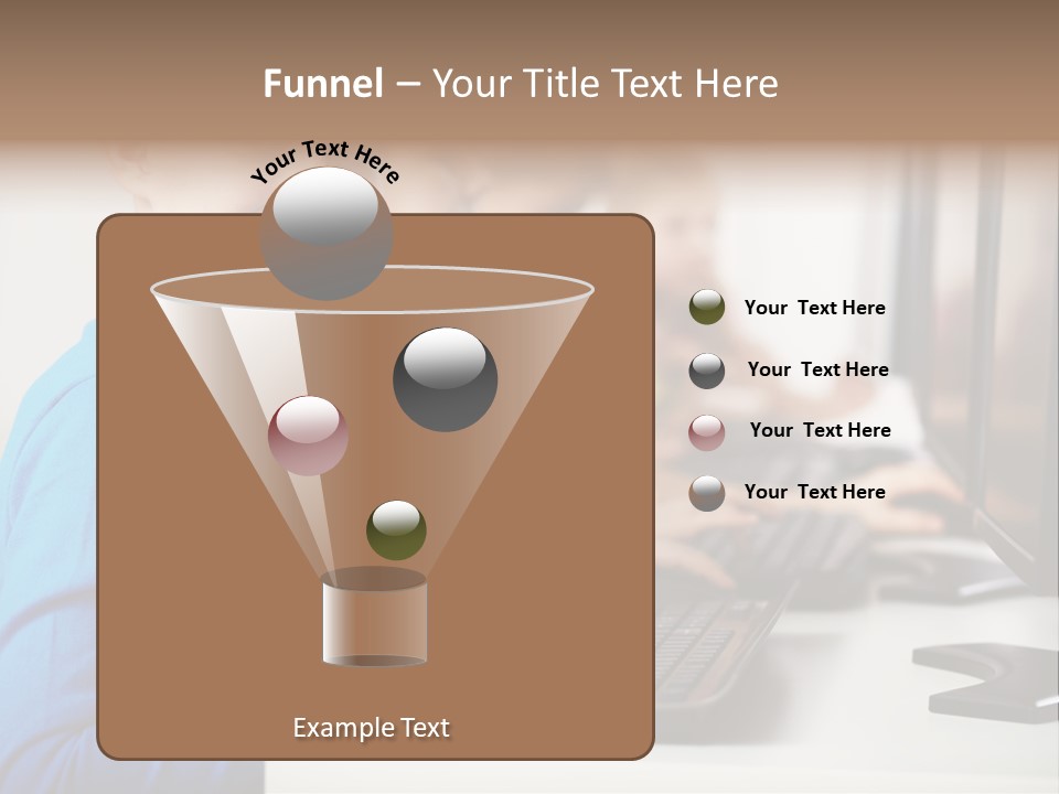 Cute Person Boy PowerPoint Template