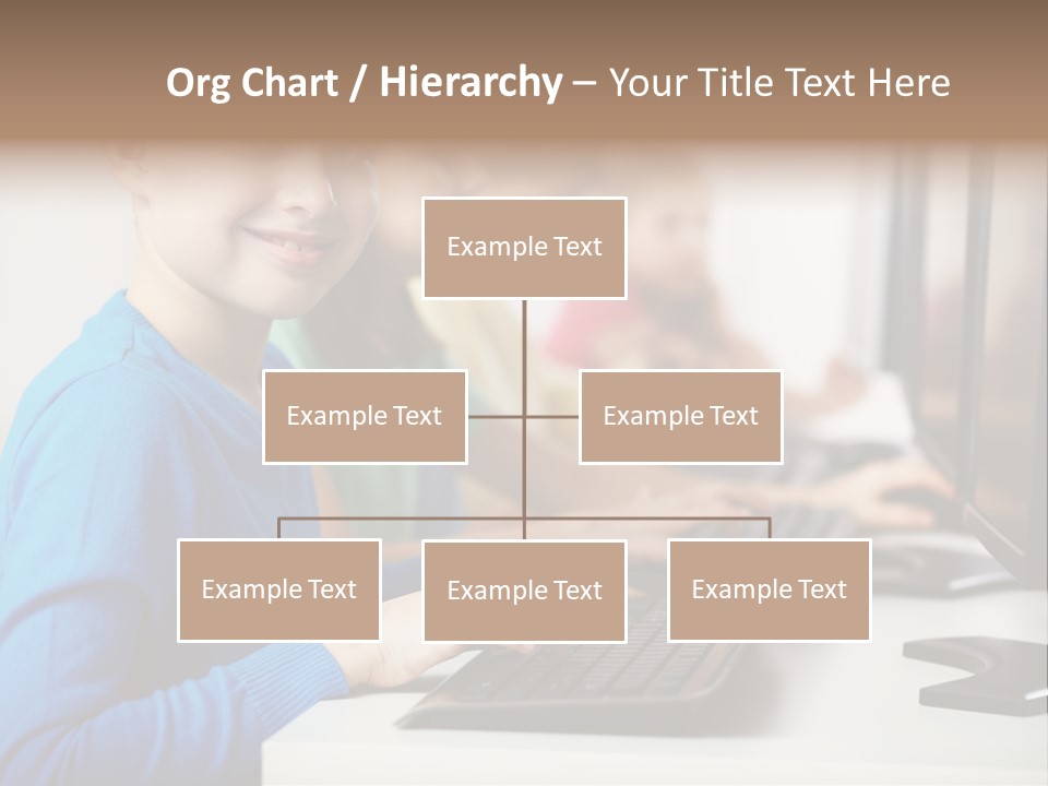 Cute Person Boy PowerPoint Template