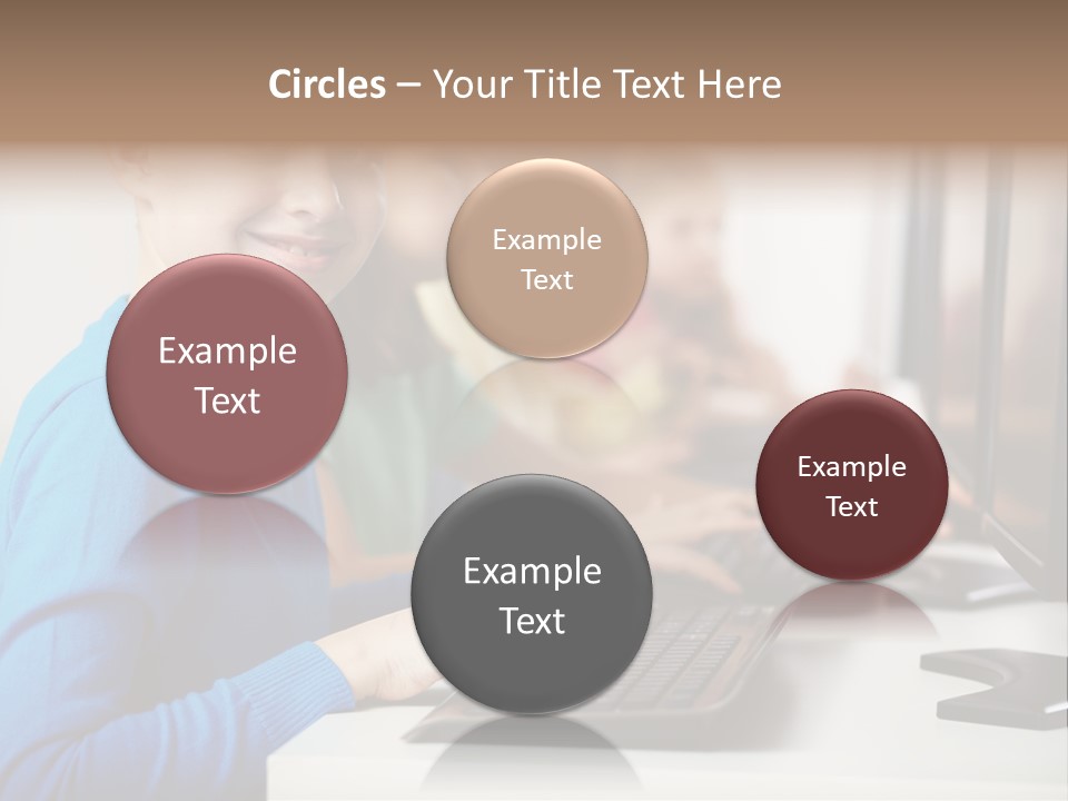 Cute Person Boy PowerPoint Template