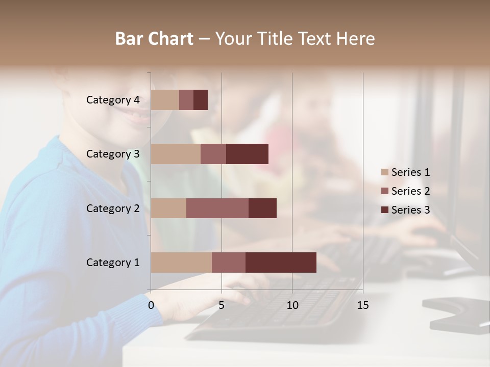 Cute Person Boy PowerPoint Template