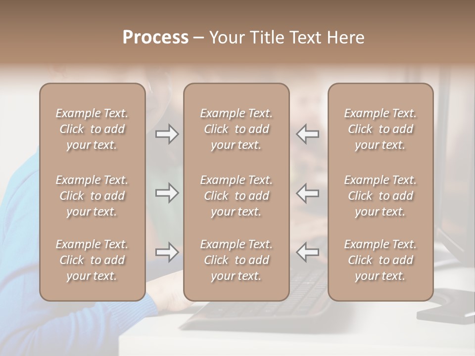Cute Person Boy PowerPoint Template