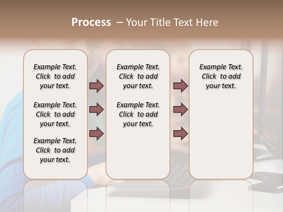 Cute Person Boy PowerPoint Template