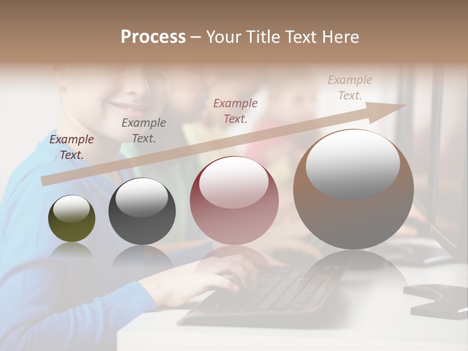 Cute Person Boy PowerPoint Template